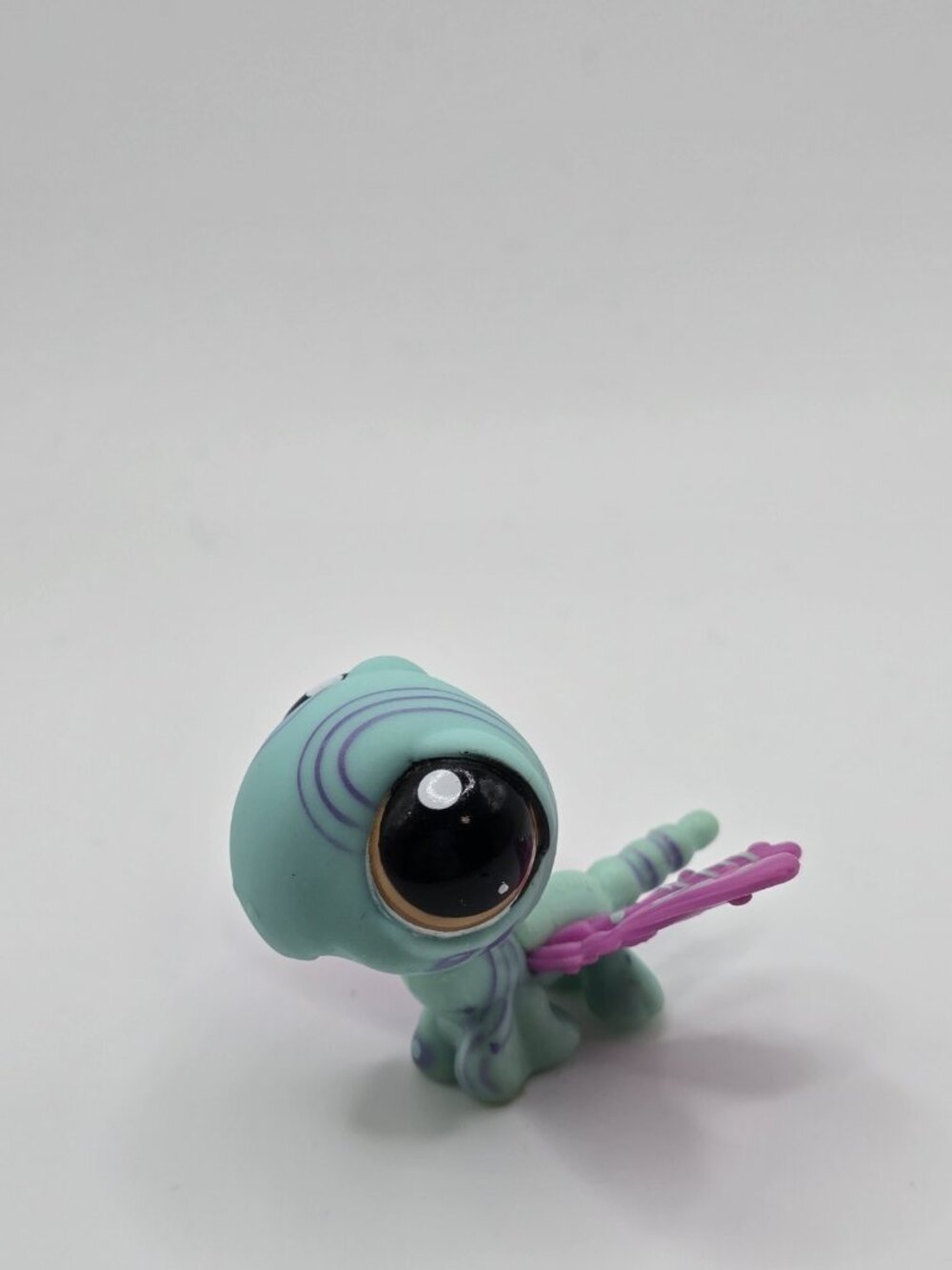 Littlest Pet Shop DRAGONFLY Postcard Tattoo #1232 LPS Hasbro Authentic